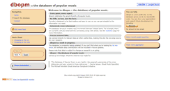 Desktop Screenshot of dbopm.com